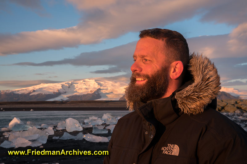 portrait,mountains,snow,cold,north face,beard,